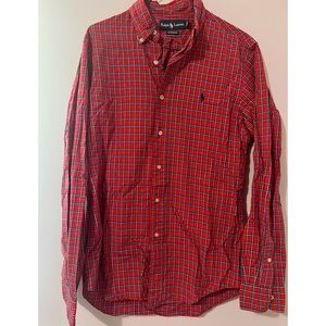 Men’s Ralph Lauren button up shirt.